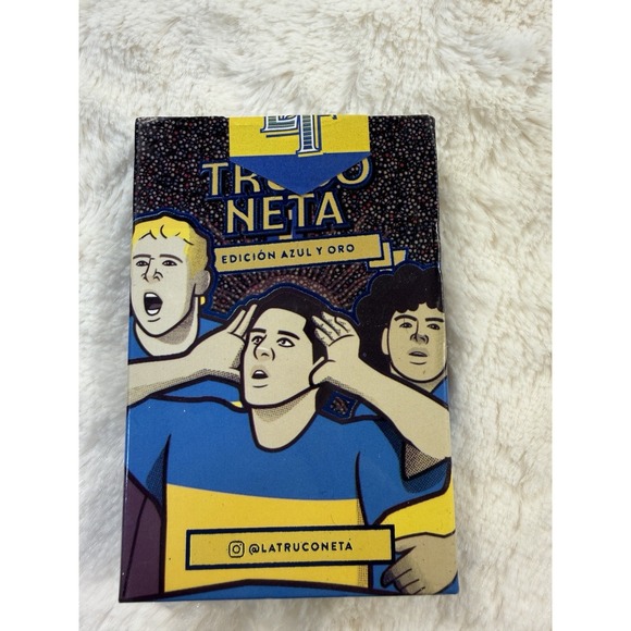 Latruconeta Other - Poker Card Game JUEGO DE NAIPES Truco Neta Spain Style Edition Azul /Oro